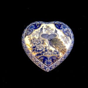 Arnart Imperial Peacock Trinket Dish